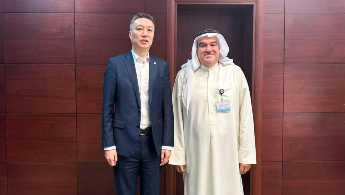 神開(kāi)股份總裁一行赴科威特考察交流(圖2)