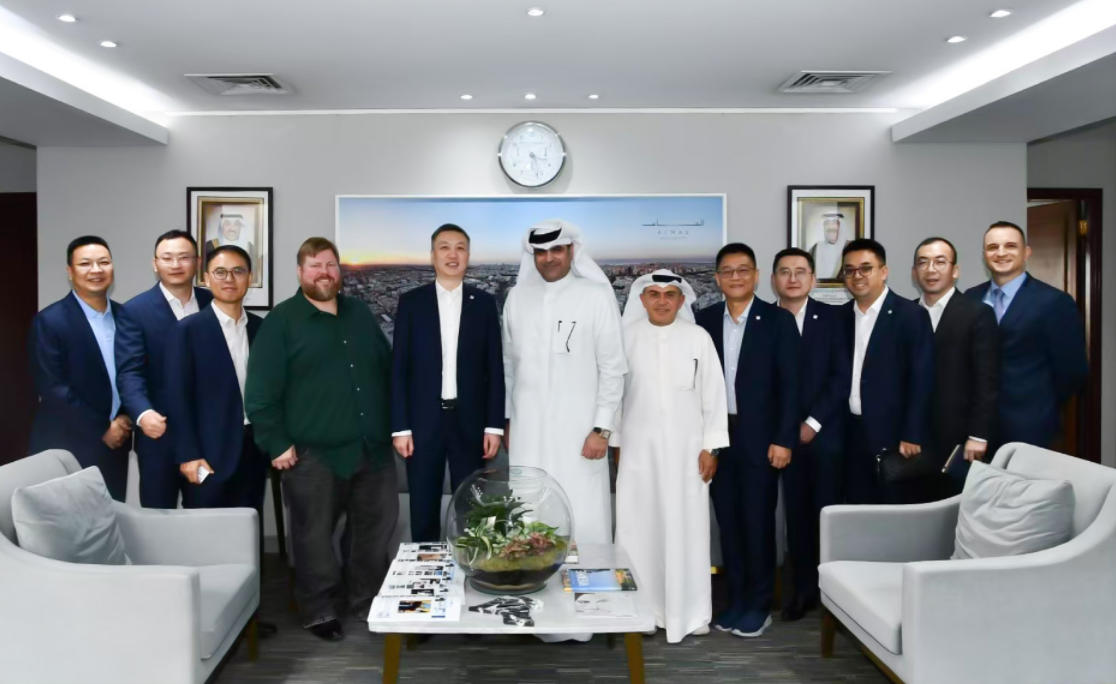 神開(kāi)股份總裁一行赴科威特考察交流(圖3)